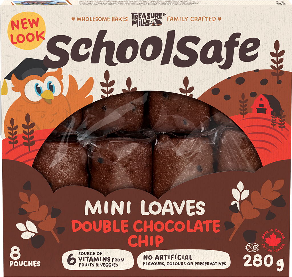 Mini Loaves Double Chocolate Chips